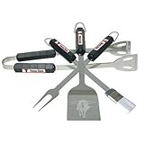 Texas Tech 4 Piece BBQ Set