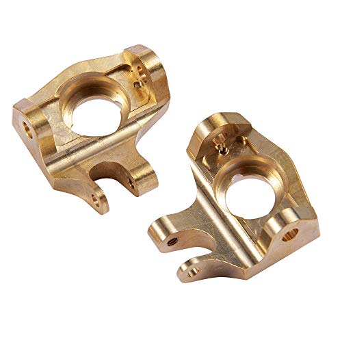 Benedict Harry Brass Heavy Duty Front Steering Knuckle for 1/10 RC Axial SCX10 II 90046 48g/pc - Thumbnail 2