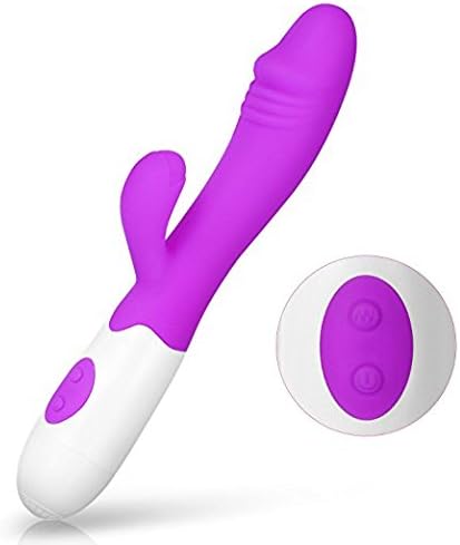 gv(US) NEgvsa-b1 30 Speed Bunny G Spot Vibrating Vibrator, Women Rabbit Handheld Personal Silicone Mini Sex Adult Toy for Vagina, Clitoris and G Spot Stimulation