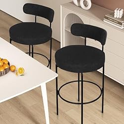 AODAILIHB Swivel Bar Stools Set of 2, Counter