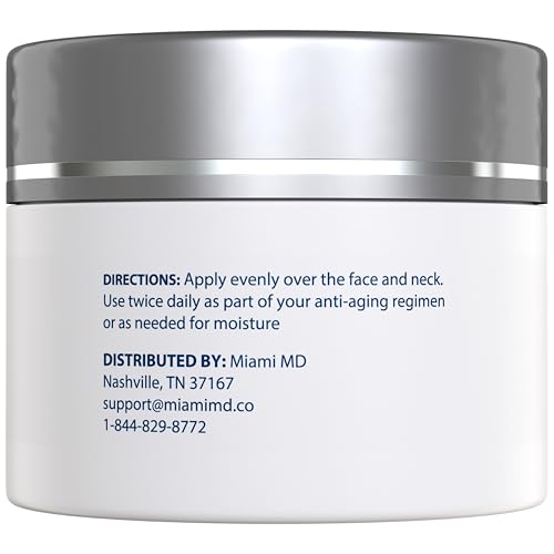 MiamiMD Age-Defying Lift & Firm Cream - Anti Aging and Skin Firming For All Types - Paraben Free - Fragrance Free Cruelty Free BHA Free 50 ml (1.7oz) - 3 PACK