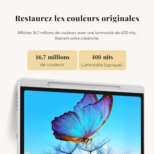 XPPen Magic Note Pad Tablette Graphique Autonome 10.95'' - Android 14, Stylet X3 Pro 16K, Écran X-Paper 90Hz, Tablette Dessin & Prise de Notes sans Ordinateur, 6Go+128Go