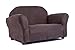Keet Roundy Microsuede Children's Sofa, Brown