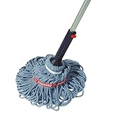 Rubbermaid Self-Wringing Ratchet Twist Mop with Blended Yarn Head, 54-inch (1809375)