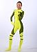 Seeksmile Unisex Lycra Spandex Ms Rogue Zentai Bodysuit (X-Large, Yellow)