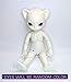 JunkySpot Hujoo Nano Freya Special Edition Glow Blank 12cm Ball Jointed Cat Anthro Doll with Random 12mm Eyes