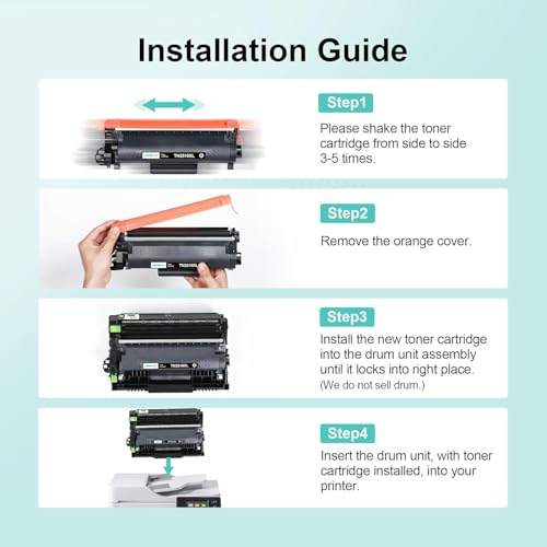 LOFBLAT TN2510XL TN2510 XL Toner Compatible for Brother TN-2510 XL TN-2510XL for MFC-L2800DW MFC-L2835DW MFC-L2827DW MFC-L2860DW DCP-L2620DW DCP-L2665DW DCP-L2660DW HL-L2400DW HLL24445DW 5DW 5DW 52-pack
