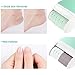 Electric Foot File Callus Remover HAIRBY Powerful Electronic Pedicure Tool for Dry Dead Hard Cracked Skin, Suitable for Wet and Dry Use, with 2 Roller Heads, USB Rechargeable