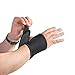 OrthoStep Black Supportive, Adjustable, and Breathable Wrist Brace