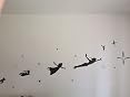 thumbnail image 2 of Runtoo Peter Pan Wall Decals Big Ben Clock Never Grow Up Quotes Stars Wall Stickers Baby Nursery... 2 of 11
