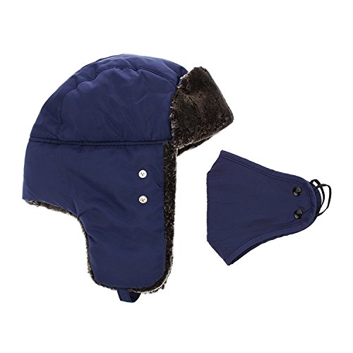 ETCBUYS Winter Hat with Ear Flaps - Winter Trooper Trapper Hat. Unisex for Men & Women