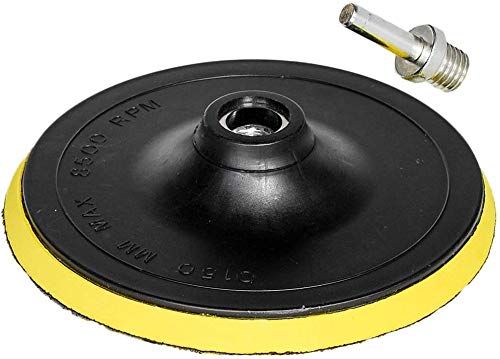 OxoxO 6-Inch/150mm Hook and Loop Backing Pad Orbital Sander Polisher Sanding Pad M14 Drill Adapter — image 1