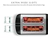 Dualit-2-Slice-Lite-Toaster-11kW-Toasts-60-Slices-an-Hour-Polished-with-High-Gloss-Black-Trim-Bagel-Defrost-Settings-36-mm-Wide-Slots-26205 Dualit 2 Slice Lite Toaster | 1.1kW Toasts 60 Slices an Hour | Polished with High Gloss Black Trim | Bagel & Defrost…