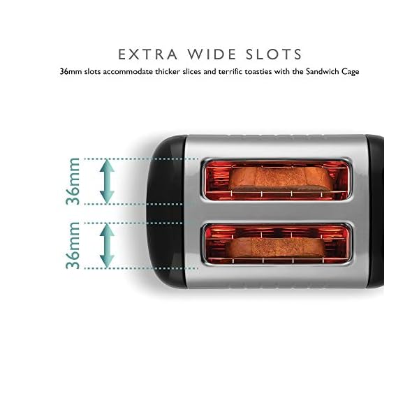 Dualit-2-Slice-Lite-Toaster-11kW-Toasts-60-Slices-an-Hour-Polished-with-High-Gloss-Black-Trim-Bagel-Defrost-Settings-36-mm-Wide-Slots-26205 Dualit 2 Slice Lite Toaster | 1.1kW Toasts 60 Slices an Hour | Polished with High Gloss Black Trim | Bagel & Defrost…