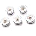 War Monkey 12 Gauge Polished Shotgun Shell Magnets in Chrome - Set of 5