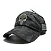 Military imagine Kryptek Punisher Skull camo Hat Gray w/US Flag Patch Cap Tactical
