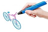 ToughBox Professional 3D Printing Pen for Doodling with OLED Display, Art & Craft Making, 3D Drawing & Modeling, [Comes with NON-TOXIC 1.75mm PLA Filament Refills in 3 different Colors]
