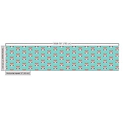 Lunarable Raccoon Fabric by The Yard, Woodland