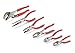 TEKTON Pliers Set, 6-Piece (Slip Joint, Groove Joint, Cutting, Lineman's, Long Nose) | PLR99001