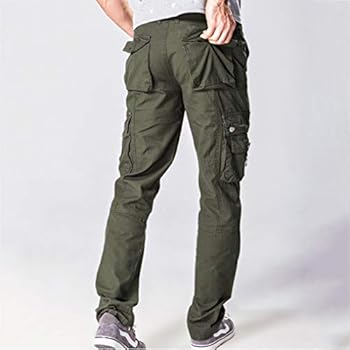 calça com bolso nas pernas