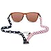 Gobi Straps – Sunglass Straps with Built-In Bottle Opener | Quick Drying Eyewear Retainers | Patriotic; Red, White & Blue; American Flag