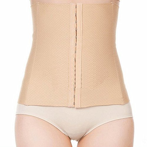 EUBUY Waist Trimmer Belt-Postpartum Postnatal Recoery Support Belly Wrap Postpartum Girdle Abdominal Binder Nude XXXL Taille