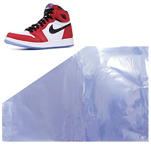 Shoe Shrink Wrap Bags ,100 Pcs 50 Pairs of Sneaker Shrink Wraps Fits