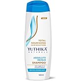Yuthika Absolute Repair Shampoo For Damaged Hair 180ml |Total Nourishing Shampoo For Women & Men| Enriched With Argan Oil & Amaryllis Extract