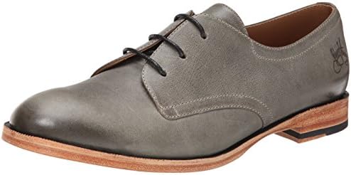 John Fluevog Women's Hadfield Oxford, Grey, 9 M US
