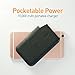 Pronto Power Bank and LED Lantern - 10,000 mAh Portable Cell Phone Charger with Two 2.4A USB Outputs - Flashlight/Lantern + External Battery Pack for Phone, Tablet