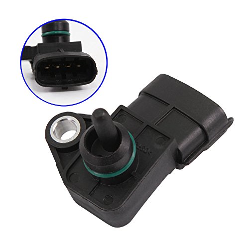 DOICOO MAP Sensor 39300-2B000 393002B000 Compatible with Sonata Santa FE Tucson Optima Soul Sorento Forte 2009 2010 2011 2012 2013 2014, Accent Azera EQUUS Genesis Rio 2012 2013 2014