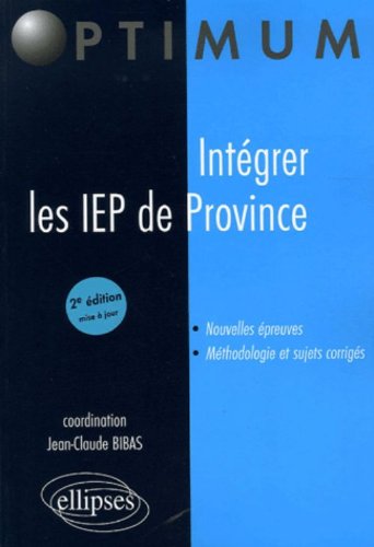 Intégrer les IEP de Province