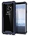 Spigen Hybrid 360 Designed for Samsung Galaxy S9 Case (2018) Glass Screen Protector Included - Deep Sea Blue
