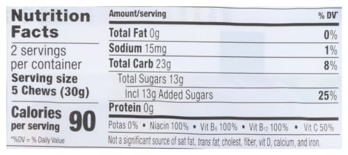 PROBAR BOLT ORGANIC PINK LEMONADE ENERGY CHEWS- 2.1 OZ