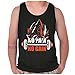 Brisco Brands Pain No Gain Super Saiyan Dragon Ball Z Goku Workout Tank Top Shirt, Black, Medium