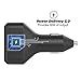 Scosche CPDC8C8 PowerVolt™ 36W Certified USB Type-C + Type-C Fast Car Charger Power Delivery 3.0 for standard USB-C Devices