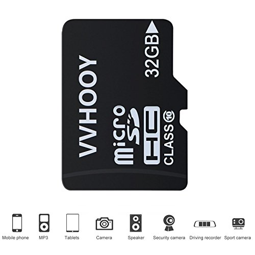 VVHOOY Micro SD Card 32GB Storage Memory Card Compatible AKASO EK7000