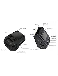 Black Box B40 C Capacitor GPS Stealth Dash Cam   Covert Versátil Mini A118 Full HD 1080P DVR para auto   170 ° Super Gran Angular Lente 6G   160 ° F Resistente al calor   G Sensor WDR Visión nocturna Detección de movimiento