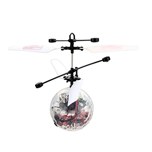TWIFER Fliegen RC Ball Infrarot Induktion Mini Flugzeug Blinklicht Fern Spielzeug Für Kinder – Bild 8