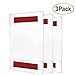 Acrylic Sign Holder/Display 8.5 x 11 or 11 x 8.5 – Sign Holder w/Industrial Strength Adhesive Tape, No Drilling, No Screws, No Mess, Very Simple to Install Either Vertical or Horizontal, 3 Pack