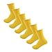 Pack of 6 ,HOEREV Women's Bamboo Fiber Breathable Daily Socks