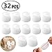 Furniture Silicon Protection Cover - Chair Leg Caps Silicone Floor Protector Round Furniture Table Feet Cover, Anti-Slip Bottom Chair Pads - Prevents Scratches and Noise Without Leaving Marks (32PCS)