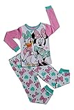 Disney Minnie Mouse and Daisy Little Girls Toddler Cotton Long Sleeve Pajama Set