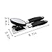 Garyesh Can Opener, Stainless Steel Manual Opener Safe Smooth Edge Commercial Comfortable Ergonomic Non-Slip Handles Easy to Operateomfortable Ergonomic Non-Slip Handles Easy to Operate