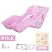 DRBIKE Doll Bike Seat with DIY Decals for Girls Bike Kids Bike Accessories Doll Carrier Fits Standard Sized Dolls and Stuffed Animals Cherry