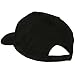 e4Hats.com New Big Size High Profile Twill Cap - Black OSFM