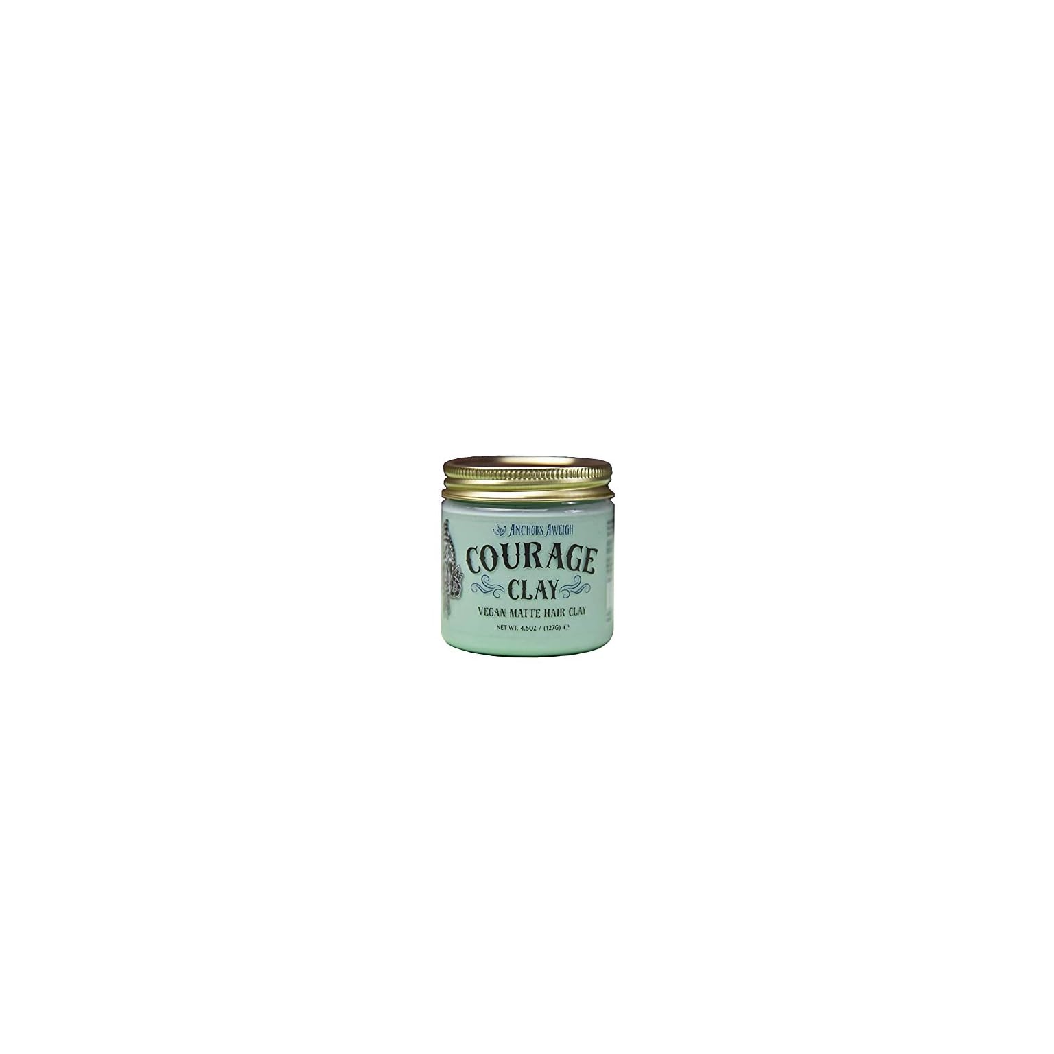 Anchors Hair Company Courage Clay Natural Vegan Hair Clay (2.3 Oz