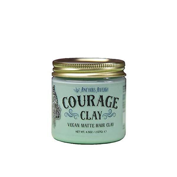 Anchors Hair Company Courage Clay Natural Vegan Hair Clay (2.3 Oz