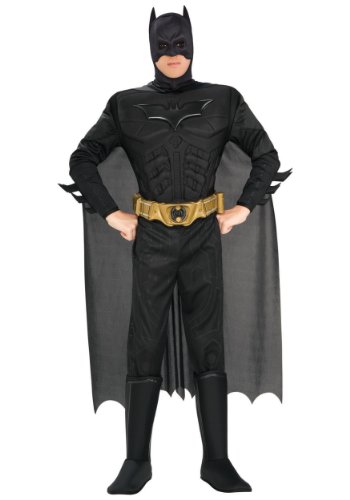 Adult Deluxe Dark Knight Batman Costume Small