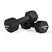 Fitness Republic Neoprene Workout Dumbbells 3 Pairs (8,10,12) LB - Non Slip, Anti Roll Exercise & Fitness Dumbbells Combo - Hex Shaped Hand weights for Men & Women - Ideal for Home and Gyms training